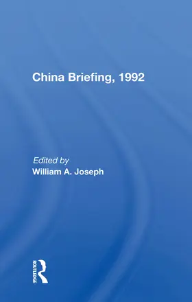 Joseph |  China Briefing, 1992 | Buch |  Sack Fachmedien