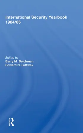 Blechman |  International Security Yearbook 1984/85 | Buch |  Sack Fachmedien