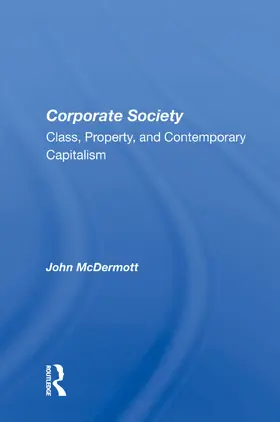McDermott |  Corporate Society | Buch |  Sack Fachmedien