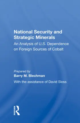 Blechman |  National Security and Strategic Minerals | Buch |  Sack Fachmedien