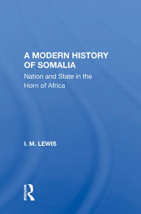 Lewis |  A Modern History Of Somalia | Buch |  Sack Fachmedien