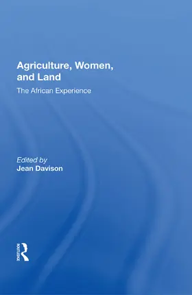 Davison |  Agriculture, Women, and Land | Buch |  Sack Fachmedien