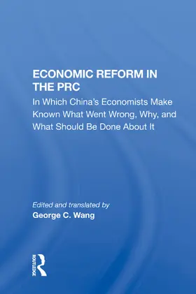 Borklund | Economic Reform In The Prc | Buch | 978-0-367-01918-1 | sack.de