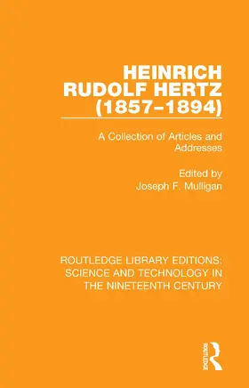 Mulligan |  Heinrich Rudolf Hertz (1857-1894) | Buch |  Sack Fachmedien