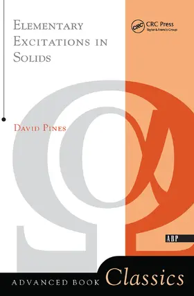 Pines |  Elementary Excitations In Solids | Buch |  Sack Fachmedien