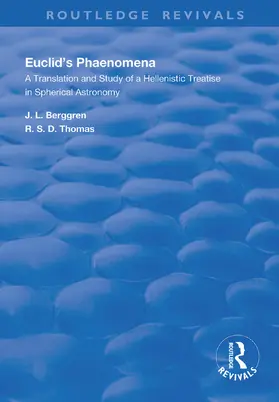 Berggren / Thomas |  Euclid's Phaenomena | Buch |  Sack Fachmedien