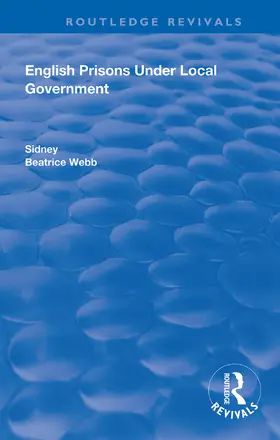 Webb |  English Prisons Under Local Government | Buch |  Sack Fachmedien