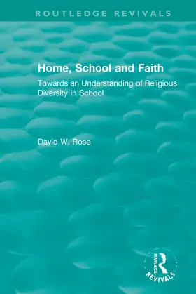 Rose | Home, School and Faith | Buch | 978-0-367-13837-0 | sack.de