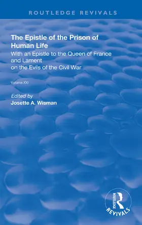 de Pizan |  The Epistle of the Prison of Human Life | Buch |  Sack Fachmedien