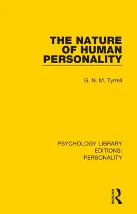 Tyrrell |  The Nature of Human Personality | Buch |  Sack Fachmedien
