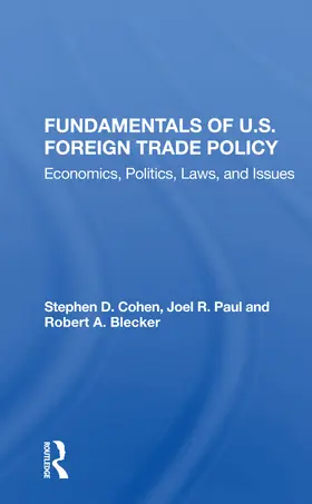 Cohen |  Fundamentals Of U.s. Foreign Trade Policy | Buch |  Sack Fachmedien
