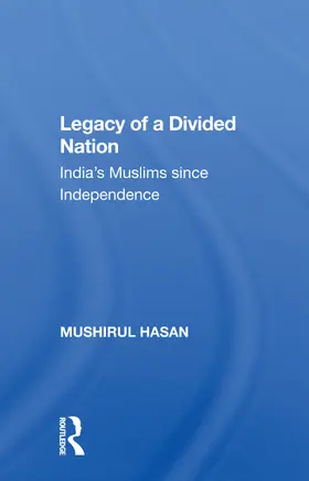 Hasan |  Legacy Of A Divided Nation | Buch |  Sack Fachmedien