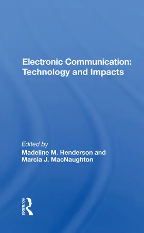 Henderson |  Electronic Communication | Buch |  Sack Fachmedien