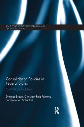 Braun / Ruiz-Palmero / Schnabel |  Consolidation Policies in Federal States | Buch |  Sack Fachmedien