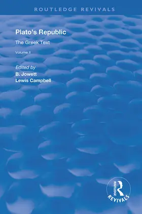 Jowett / Campbell |  Plato's Republic (Vol 2) | Buch |  Sack Fachmedien