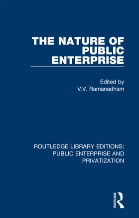 Ramanadham |  The Nature of Public Enterprise | Buch |  Sack Fachmedien