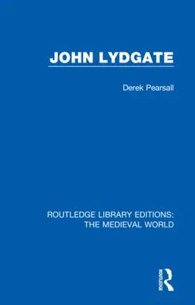 Pearsall |  John Lydgate | Buch |  Sack Fachmedien