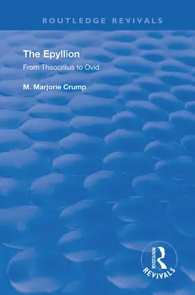 Crump | The Epyllion | Buch | 978-0-367-19260-0 | sack.de