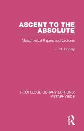 Findlay |  Ascent to the Absolute | Buch |  Sack Fachmedien
