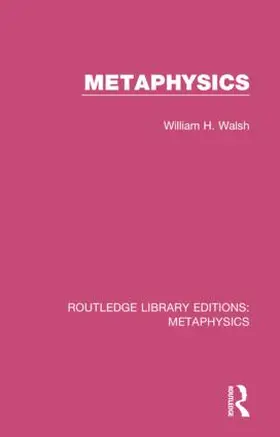 Walsh |  Metaphysics | Buch |  Sack Fachmedien