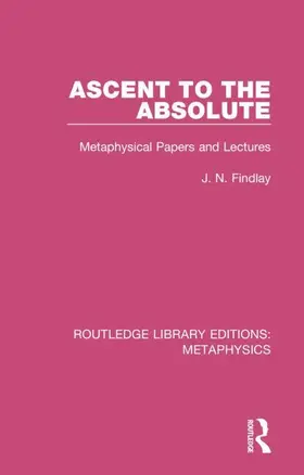 Findlay |  Ascent to the Absolute | Buch |  Sack Fachmedien