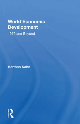 Kahn |  World Economic Development | Buch |  Sack Fachmedien