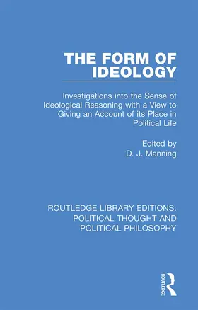 Manning |  The Form of Ideology | Buch |  Sack Fachmedien