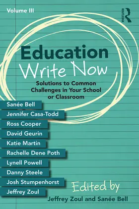 Zoul / Bell |  Education Write Now, Volume III | Buch |  Sack Fachmedien