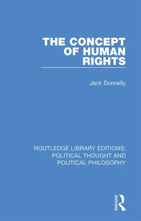 Donnelly |  The Concept of Human Rights | Buch |  Sack Fachmedien