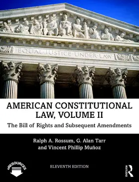 Rossum / Tarr / Munoz |  American Constitutional Law, Volume II | Buch |  Sack Fachmedien