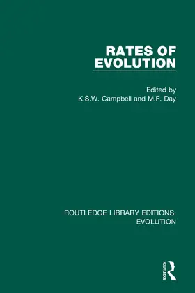 Day / Campbell |  Rates of Evolution | Buch |  Sack Fachmedien