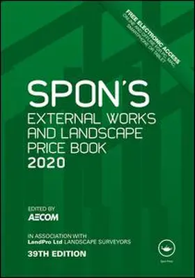 AECOM |  Spon's External Works and Landscape Price Book 2020 | Buch |  Sack Fachmedien