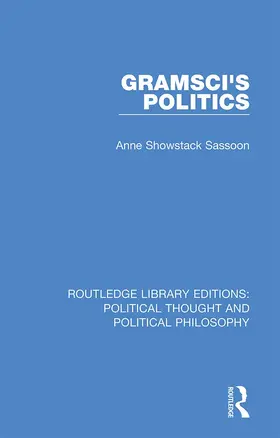 Sassoon |  Gramsci's Politics | Buch |  Sack Fachmedien