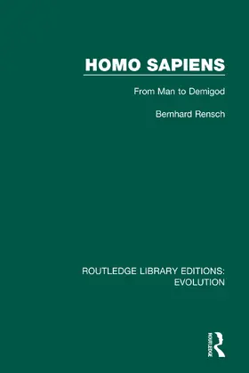 Rensch | Homo Sapiens | Buch | 978-0-367-27867-0 | www2.sack.de