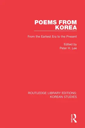 Lee |  Poems from Korea | Buch |  Sack Fachmedien