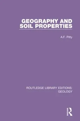 Pitty |  Geography and Soil Properties | Buch |  Sack Fachmedien