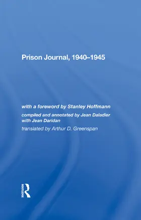 Daladier |  Prison Journal, 19401945 | Buch |  Sack Fachmedien