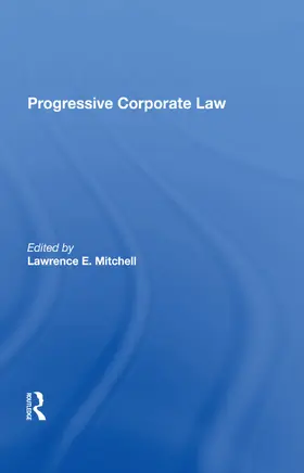 Mitchell |  Progressive Corporate Law | Buch |  Sack Fachmedien