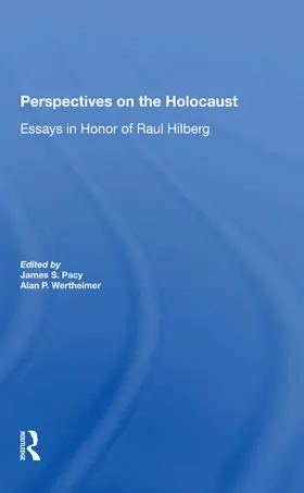 Pacy / Wertheimer |  Perspectives on the Holocaust | Buch |  Sack Fachmedien