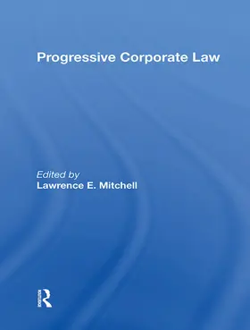 Mitchell |  Progressive Corporate Law | Buch |  Sack Fachmedien