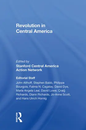 Althoff / Scott / Babb |  Revolution in Central America | Buch |  Sack Fachmedien