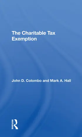 Colombo / Hall |  The Charitable Tax Exemption | Buch |  Sack Fachmedien