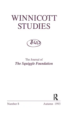 Spurling |  Winnicott Studies. No 8 | Buch |  Sack Fachmedien