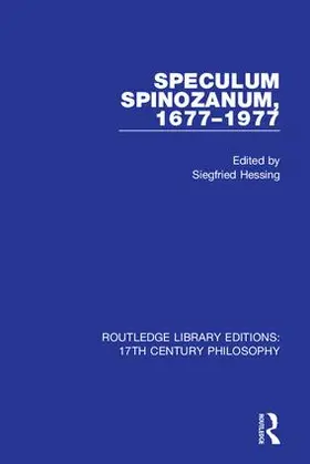 Hessing |  Speculum Spinozanum, 1677-1977 | Buch |  Sack Fachmedien