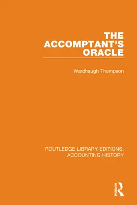 Various |  Routledge Library Editions: Accounting History | Buch |  Sack Fachmedien
