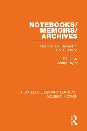 Taylor | Notebooks/Memoirs/Archives | Buch | 978-0-367-34704-8 | www2.sack.de