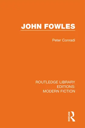 Conradi |  John Fowles | Buch |  Sack Fachmedien