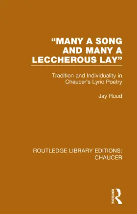 Ruud |  "Many a Song and Many a Leccherous Lay" | Buch |  Sack Fachmedien