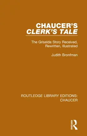 Bronfman |  Chaucer's Clerk's Tale | Buch |  Sack Fachmedien