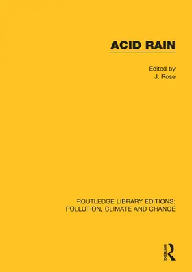 Rose |  Acid Rain | Buch |  Sack Fachmedien